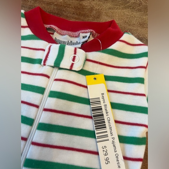 NWT Bayou Blanks toddler pajamas / Christmas size NB - Picture 2 of 6
